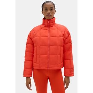 Women's Red Puffer Jacket